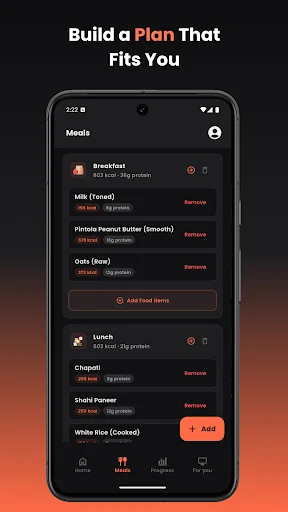 BulkBuddy ডাউনলোড করুন – জিম ওয়ার্কআউট ও ডায়েট ট্র্যাকার অ্যাপ - Screenshot 6