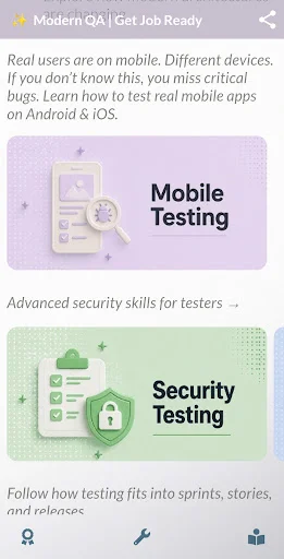 Software Testing Guide Pro ডাউনলোড করুন – সফটওয়্যার টেস্টিং শিখুন - Screenshot 4