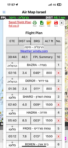 Air Map Israel ডাউনলোড করুন – নিয়ন্ত্রিত ফ্লাইটের জন্য সেরা নেভিগেশন - Screenshot 4
