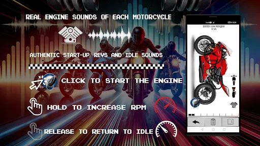 Motorcycles – Engines Sounds ডাউনলোড করুন – সেরা বাইক সাউন্ডস - Screenshot 9
