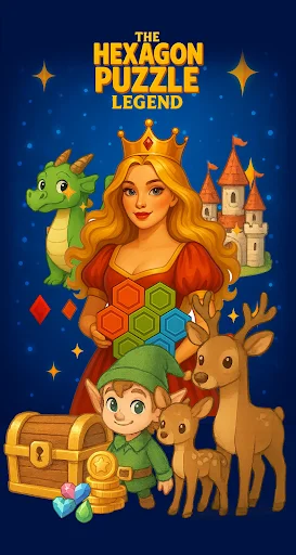 Hexagon Puzzle Legend ডাউনলোড করুন – সেরা ব্রেইন টিজিং পাজল গেম - Screenshot 1