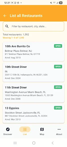 Flavortown ডাউনলোড করুন – সেরা রেস্টুরেন্ট গাইড অ্যাপ - Screenshot 4
