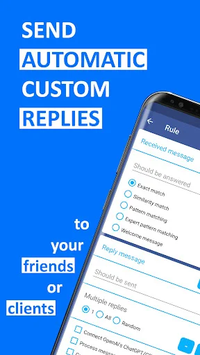 AutoResponder for Messenger ডাউনলোড করুন – স্বয়ংক্রিয় মেসেজ রিপ্লাই - Screenshot 1