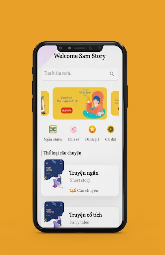 SamStory ডাউনলোড করুন – দ্বিভাষিক গল্পের সেরা অ্যাপ - Screenshot 8
