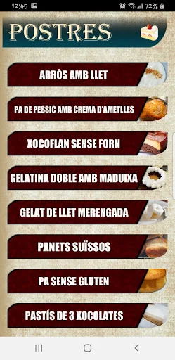 Recetas Caseras y Postres অ্যাপ ডাউনলোড করুন – সেরা রান্নার রেসিপি - Screenshot 11