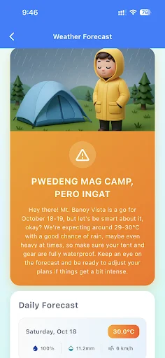Download WeCamp PH Latest – Reliable Camping Weather Tracker - Screenshot 2