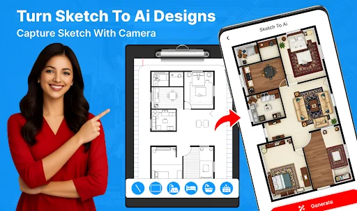 Floor Plan Creator: Home DecAi ডাউনলোড করুন – ৩ডি হাউস ডিজাইন - Screenshot 6