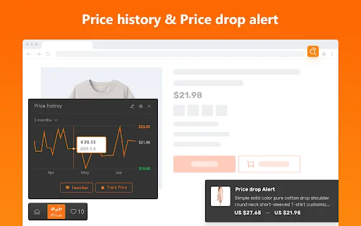 AiPrice (AliPrice) Price Tracker ডাউনলোড করুন – সেরা শপিং টুল - Screenshot 2
