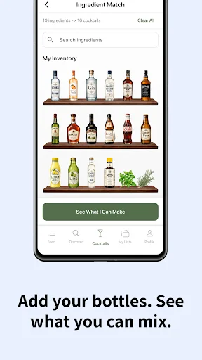 Tipsy: Cocktail Recipes & Bar ডাউনলোড করুন – সেরা মিক্সোলজি অ্যাপ - Screenshot 3