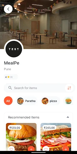 MealPe ডাউনলোড করুন – কর্মক্ষেত্রে খাবার অর্ডার করার সেরা অ্যাপ - Screenshot 4