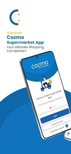 Cozmo অ্যাপ ডাউনলোড করুন – সেরা অনলাইন শপিং এবং গ্রোসারি ডেলিভারি - Screenshot 1
