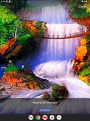 Waterfall GIF Wallpaper ডাউনলোড করুন – সেরা ৩ডি অ্যানিমেটেড ওয়ালপেপার - Screenshot 7