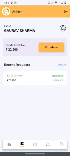 Arthum Employee ডাউনলোড করুন – বেতনের আগেই বেতন পান দ্রুত - Screenshot 2
