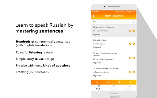 Russian Sentence Master ডাউনলোড করুন – রাশিয়ান ভাষা শিখুন - Screenshot 11