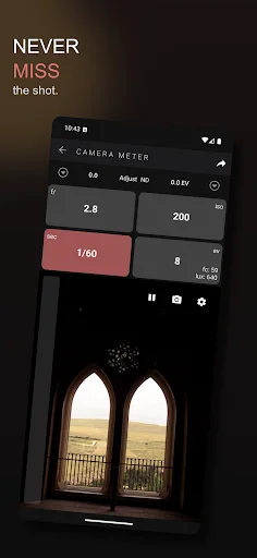 Light Meter – Lite ডাউনলোড করুন – ফিল্ম ও ডিজিটাল ফটোগ্রাফির জন্য সেরা এক্সপোজার মিটার - Screenshot 2