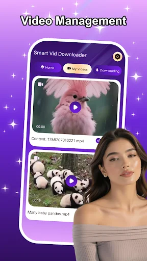 Smart Vid Downloader ডাউনলোড করুন – দ্রুত ভিডিও সেভ করুন - Screenshot 4