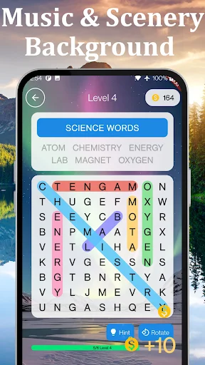 Relaxing Word Search: Harmony ডাউনলোড করুন – মস্তিষ্কের ব্যায়াম - Screenshot 4