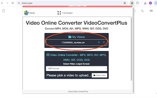 VideoConvertPlus ডাউনলোড করুন – সেরা অনলাইন ভিডিও কনভার্টার - Screenshot 3