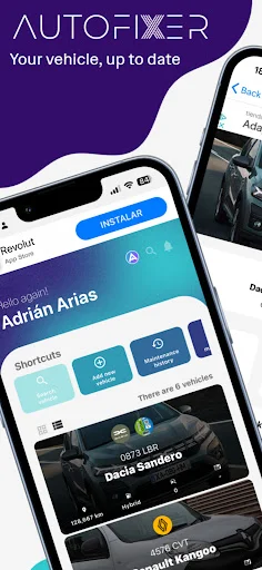 AUTOFIXER: Vehicle Maintenance অ্যাপ ডাউনলোড করুন – গাড়ির খরচ ও MOT ট্র্যাক করুন - Screenshot 1