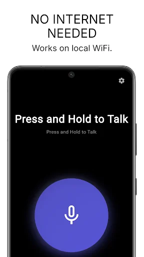 Talkie: WiFi Walkie Talkie ডাউনলোড করুন – ফ্রি লোকাল ভয়েস চ্যাট - Screenshot 1