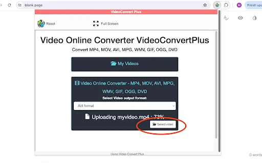 VideoConvertPlus ডাউনলোড করুন – সেরা অনলাইন ভিডিও কনভার্টার - Screenshot 2