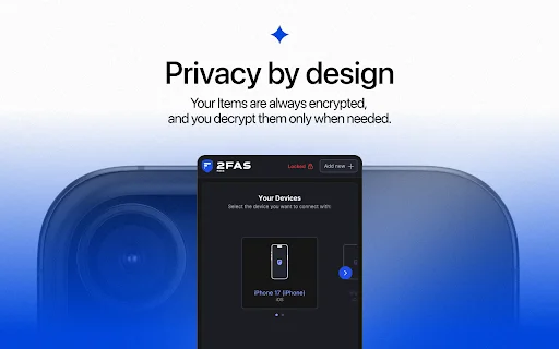 2FAS Pass ব্রাউজার এক্সটেনশন ডাউনলোড করুন – নিরাপদ পাসওয়ার্ড ম্যানেজার - Screenshot 3