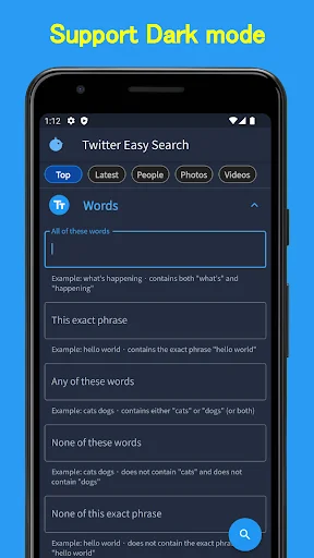 X/Twitter Easy Search ডাউনলোড করুন – উন্নত সার্চ টুল - Screenshot 8