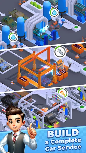 Chrome Garage: Idle Cars ডাউনলোড করুন – সেরা কার রিপেয়ার গেম - Screenshot 20
