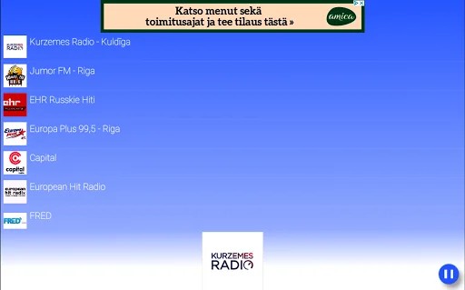Radioaparāti ডাউনলোড করুন – লাটভিয়ান এফএম এবং ইন্টারনেট রেডিও - Screenshot 21