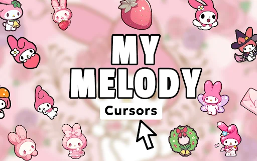 My Melody Cursor ডাউনলোড করুন – কিউট স্যানরিও কার্সার ফ্রি - Screenshot 1