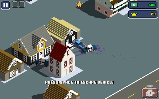 Escape Road 3 ডাউনলোড করুন – দ্রুততম কার চেজ গেম ব্রাউজারে - Screenshot 3