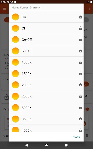 Color Temperature Setting Lite ডাউনলোড করুন – চোখের আরামের জন্য সেরা অ্যাপ - Screenshot 9