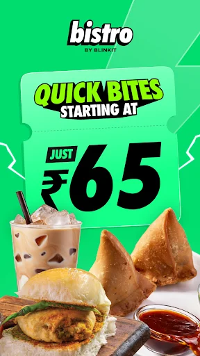 Bistro অ্যাপ ডাউনলোড করুন: দ্রুত খাবার ও নাস্তা ডেলিভারি পান মাত্র কয়েক মিনিটে - Screenshot 1