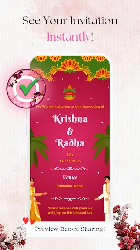 Wedding Invitation Video Maker ডাউনলোড করুন – বিয়ের ভিডিও তৈরি করুন - Screenshot 19