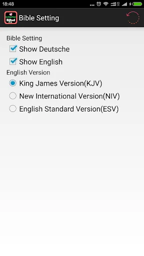 Audio German Schlachter Bible ডাউনলোড করুন – সেরা জার্মান বাইবেল অ্যাপ - Screenshot 13