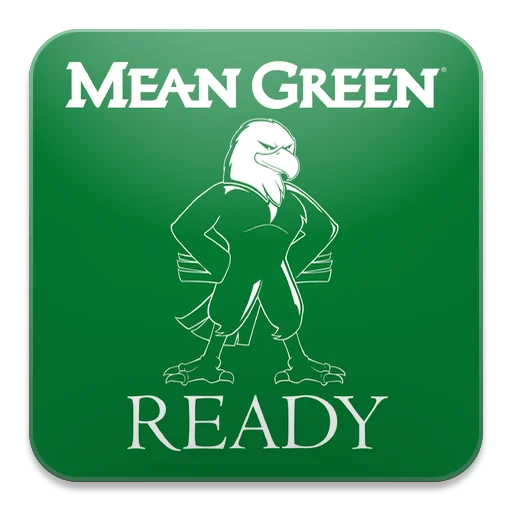 Mean Green Ready App ডাউনলোড করুন – UNT জরুরি নিরাপত্তা