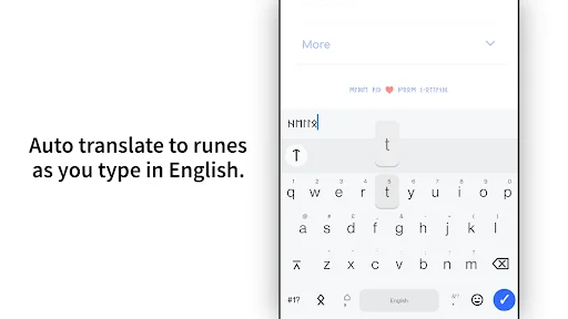 Runic Keyboard ডাউনলোড করুন – প্রাচীন রুনি ফন্ট ও কিবোর্ড - Screenshot 1