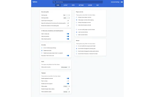 SPOI Options ডাউনলোড করুন – ভিডিও দেখার অভিজ্ঞতা নিয়ন্ত্রণ করুন - Screenshot 1