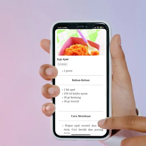 Resep MPASI Bubur Bayi ডাউনলোড করুন – সেরা শিশু খাবার রেসিপি - Screenshot 5