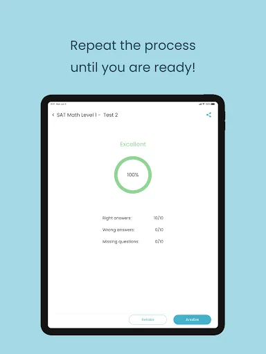 Test Me! – SAT, TOEFL & GRE প্রস্তুতির সেরা অ্যাপ ডাউনলোড করুন - Screenshot 16