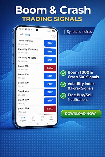Boom & Crash Trading Signals ডাউনলোড করুন – সেরা ট্রেডিং টিপস - Screenshot 1