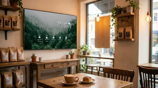 Vista Weather TV Screensaver ডাউনলোড করুন – আবহাওয়ার সাথে সুন্দর দৃশ্য - Screenshot 4