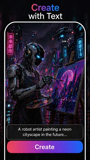 AI Image Generator – Pixora AI ডাউনলোড করুন – সেরা ইমেজ জেনারেটর - Screenshot 6