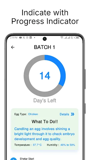Hatch Easy ডাউনলোড করুন – ডিম ফোটানোর সেরা ইনকিউবেটর অ্যাপ - Screenshot 12