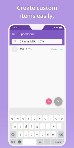 That Shopping List PRO ডাউনলোড করুন – সেরা গ্রোসারি লিস্ট অ্যাপ - Screenshot 6