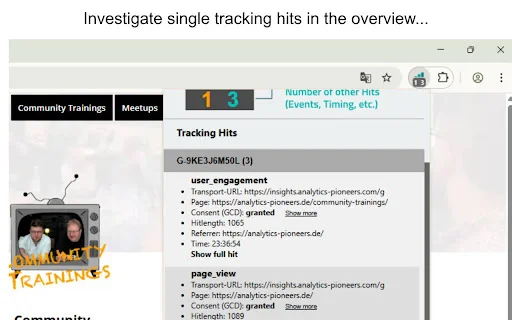 Instant Tracking Monitor ডাউনলোড করুন – Google Analytics ট্র্যাকিং টুল - Screenshot 2