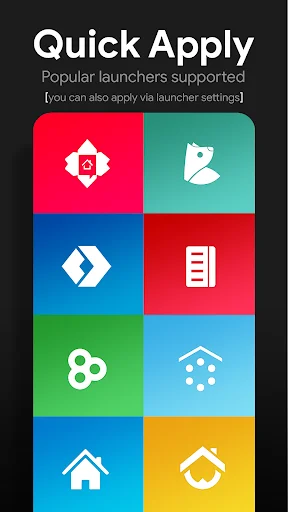 Flight Dark Icon Pack ডাউনলোড করুন – সেরা মিনিমালিস্ট ডার্ক থিম - Screenshot 5