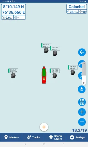 Kadal Map – Marine Navigation ডাউনলোড করুন – সেরা মেরিটাইম ট্র্যাকিং - Screenshot 9