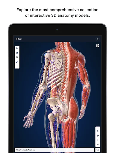 BioDigital Human ডাউনলোড করুন – সেরা 3D অ্যানাটমি লার্নিং অ্যাপ - Screenshot 13
