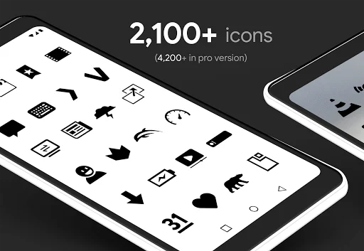 Flight Dark Icon Pack ডাউনলোড করুন – সেরা মিনিমালিস্ট ডার্ক থিম - Screenshot 14